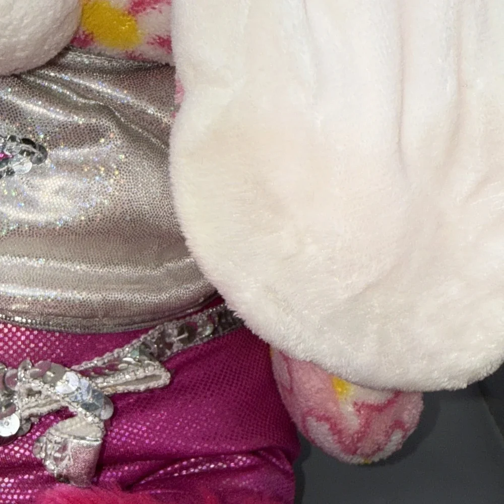 BUILD A BEAR Daisy Bunny Floral Rabbit 16